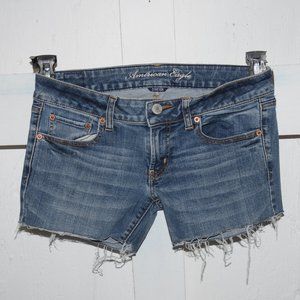 American eagle womens cut off shorts size 6